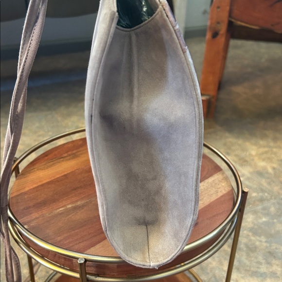 Bally Vintage Suede Clutch/ Shoulder Bag In EUC - Picture 6 of 12